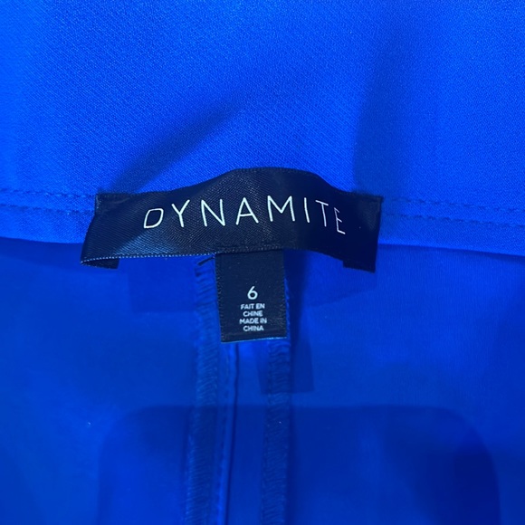 Bright blue. Dynamite. Never worn. - Picture 2 of 7